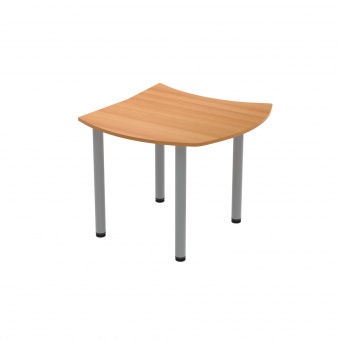 Wellentisch Quadrat, 60x60 cm (B/T), höhenverstellbar von 52-66 cm, Wellentisch Quadrat, 60x60 cm (B/T), höhenverstellbar von 52-66 cm,